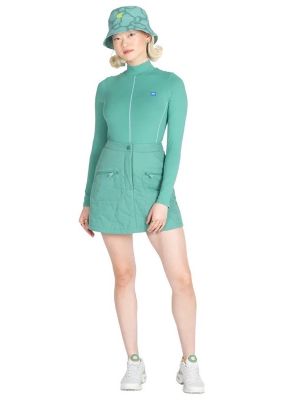 ME Melody Ehsani Quilted Puffer Skirt
